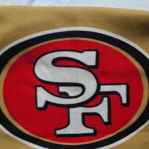 San Francisco 49ers fleece blanket